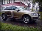 Аэрография на Audi Q5 «По мотивам Эшера»