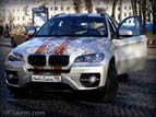 Аэрография на BMW X6 – Хохлома