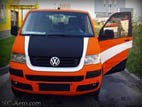 Аэрография на Микроавтобус Volkswagen – Orange Bus